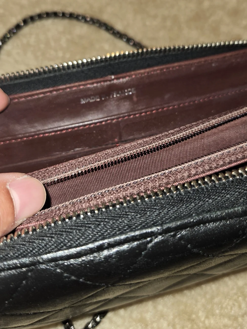 CHANEL item quilted